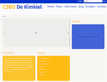 Tablet Screenshot of dekimkiel.nl